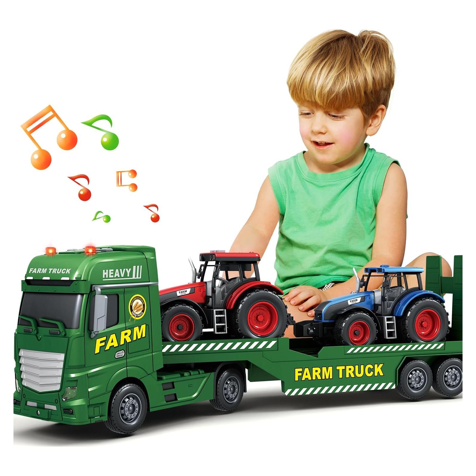 Camión de Granja BSTOYDER 63.5 cm con Luces y Sonidos