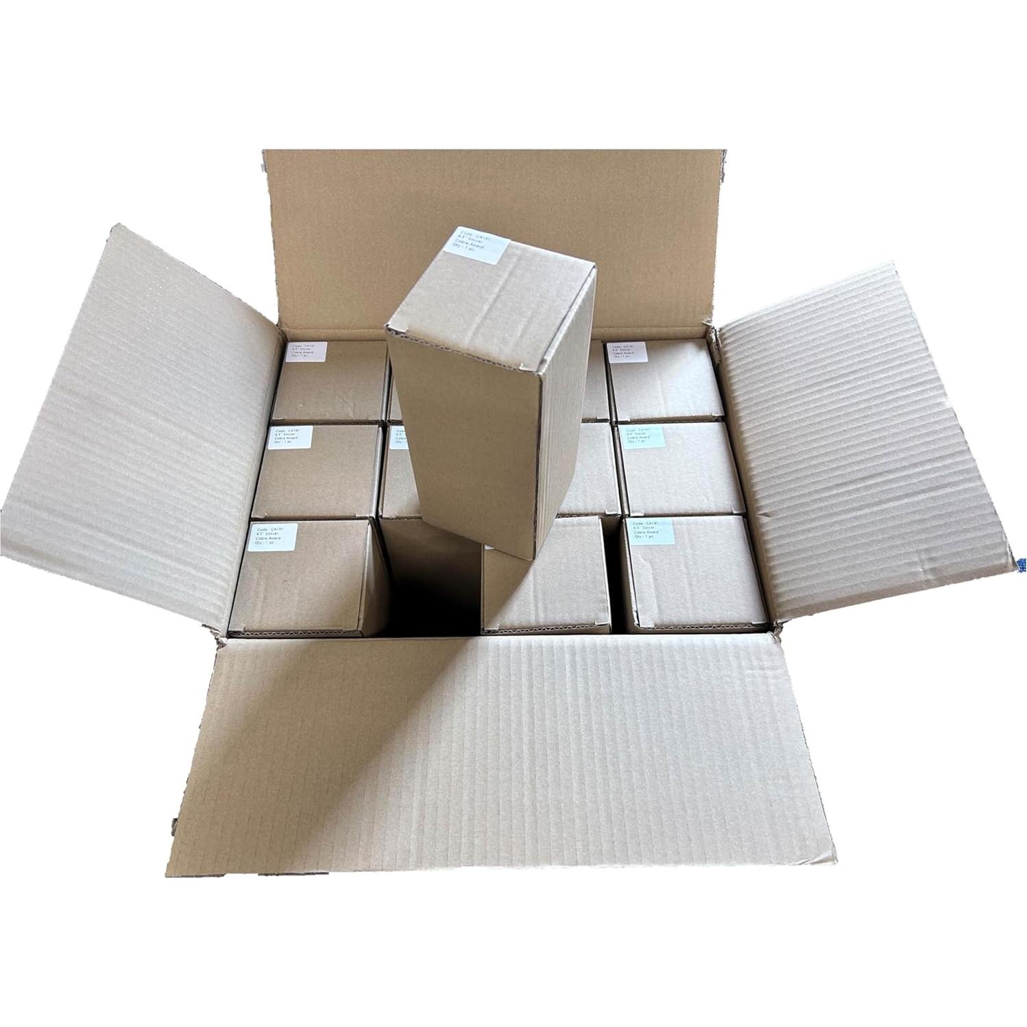 Trofeos de Fútbol Medallas Express 16.5 cm Paquete de 12