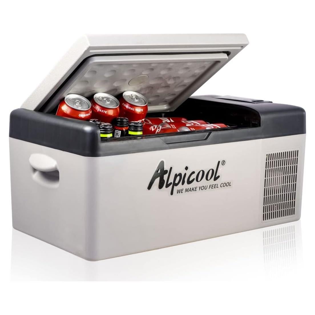 Congelador Portátil Alpicool KM15, 20 Litros, 12V/100-240V
