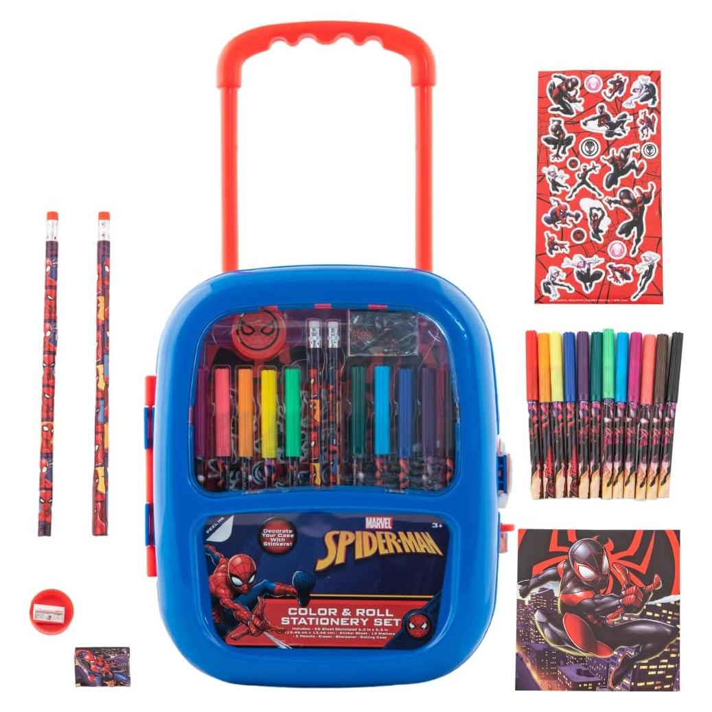 Conjunto de Actividades Spiderman Diseño Innovador 37 Piezas