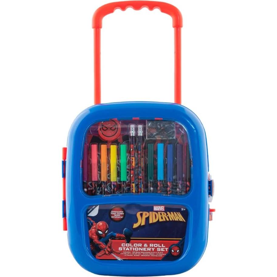 Conjunto de Actividades Spiderman Diseño Innovador 37 Piezas