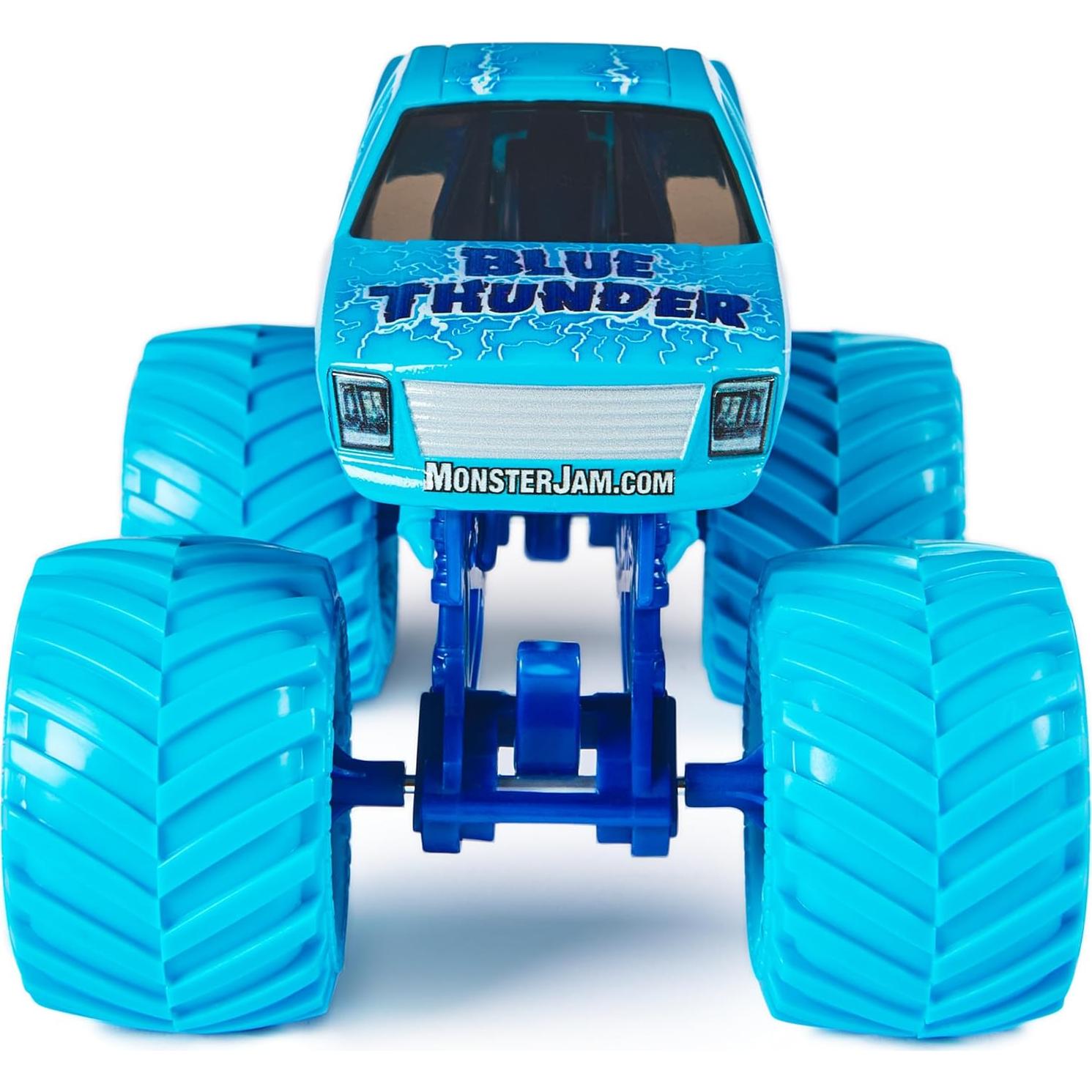 Camión Monstruo Blue Thunder Spin Master 1:24 Metal Fundido