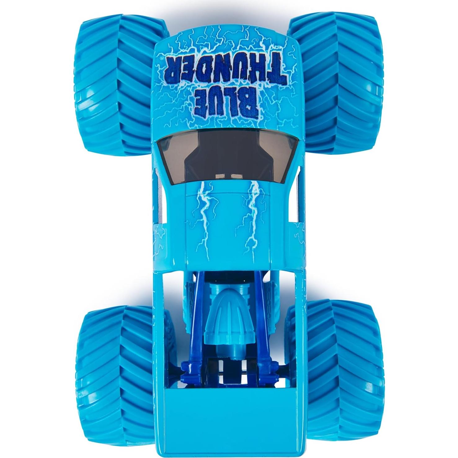 Camión Monstruo Blue Thunder Spin Master 1:24 Metal Fundido