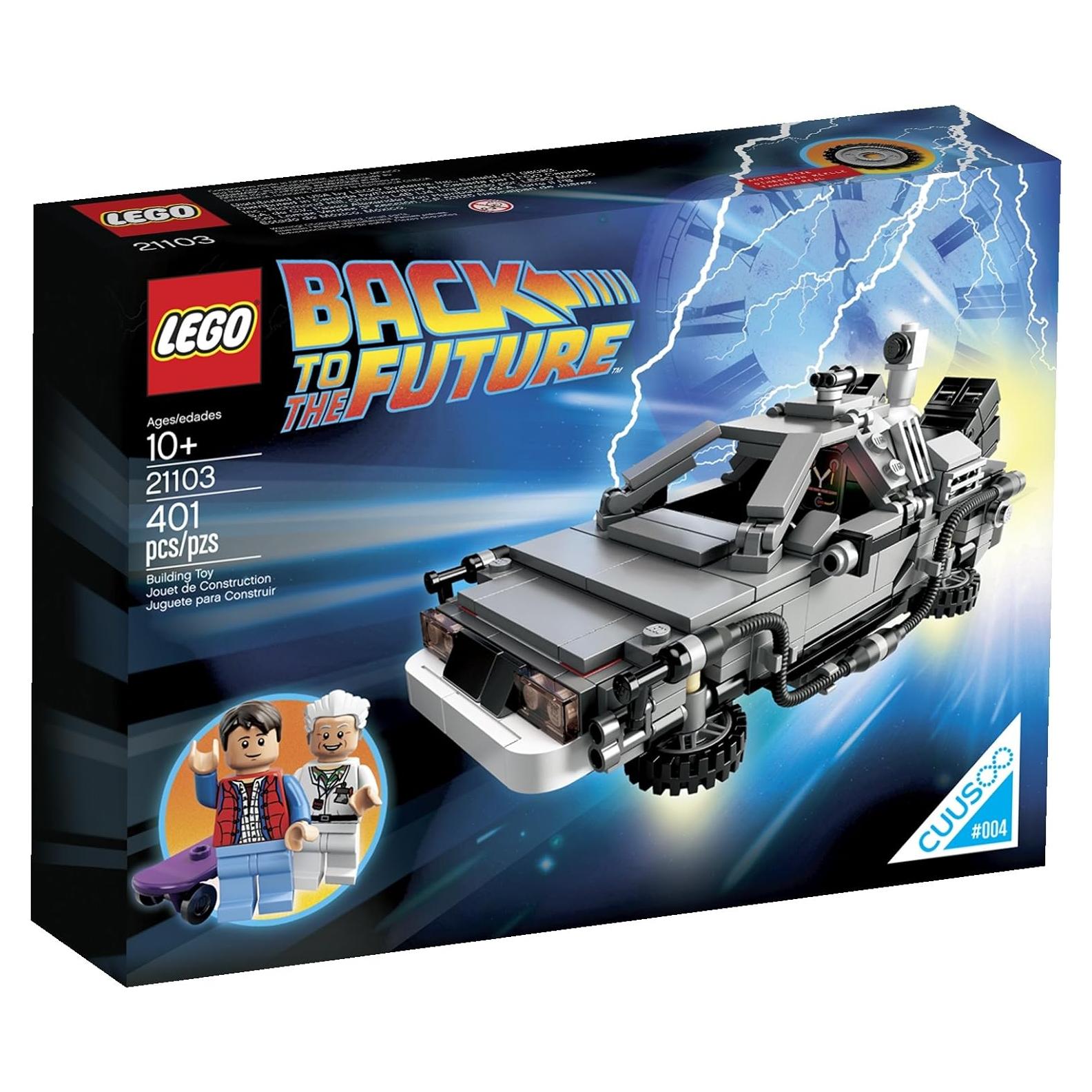 LEGO 21103 Máquina del Tiempo DeLorean - Construcción Miniatura