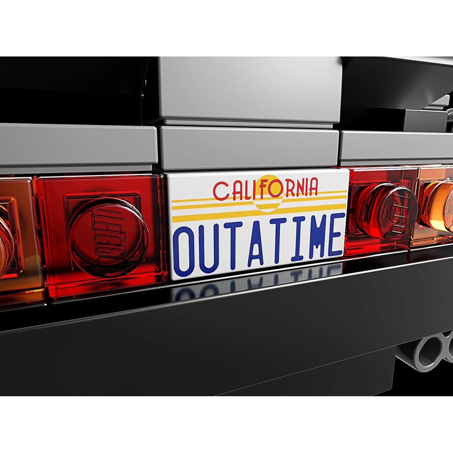 LEGO 21103 Máquina del Tiempo DeLorean - Construcción Miniatura