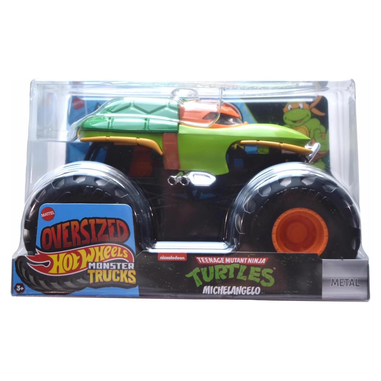 Hot Wheels Monster Trucks Michelangelo 1:24 Sobredimensionado