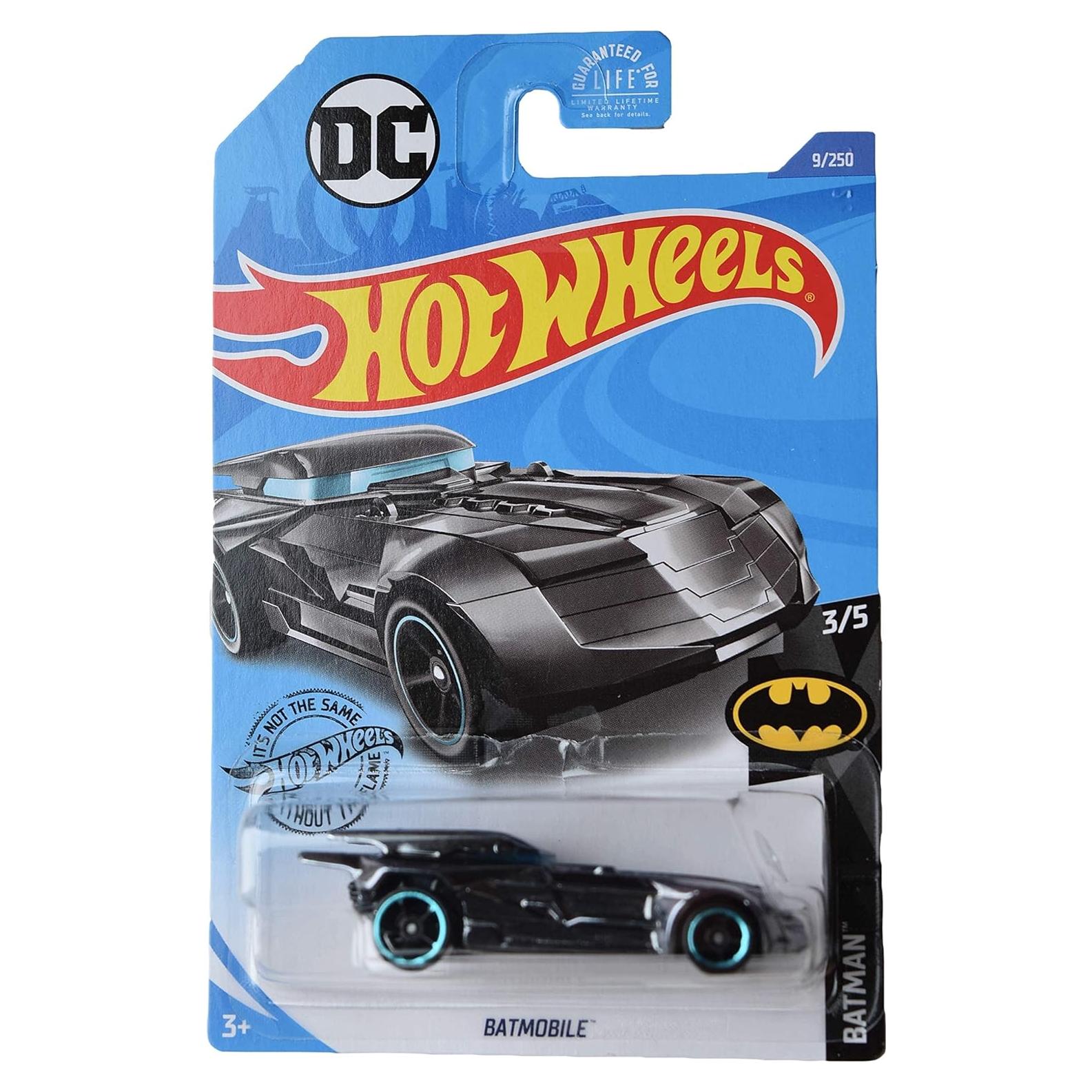 Hot Wheels Batimóvil Mattel 1:64 Metal 3.3x10.9x16.5cm