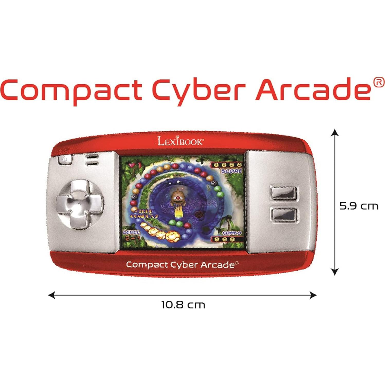 Consola de Juegos Portátil Lexibook JL2375RD, 250 Juegos