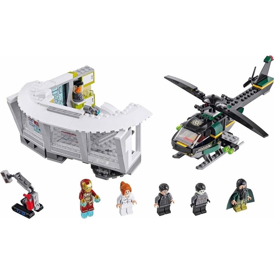 LEGO Superhéroes Ataque a la Mansión de Iron Man Malibu 76007