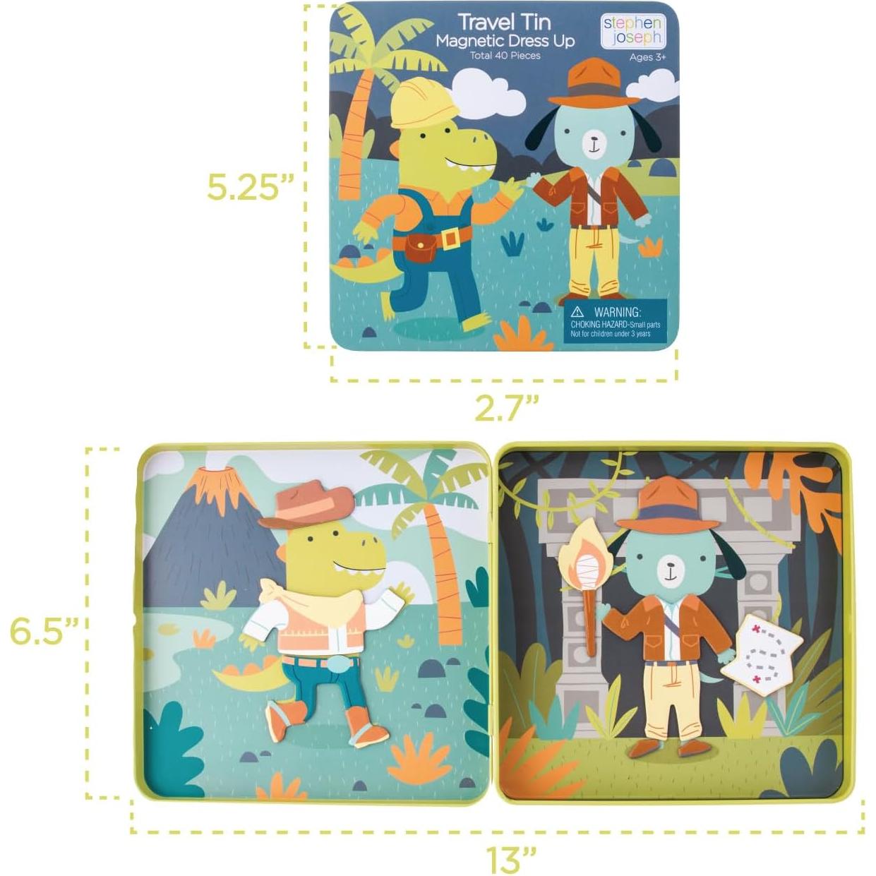 Muñecas Magnéticas Stephen Joseph 40 Piezas Juego Creativo