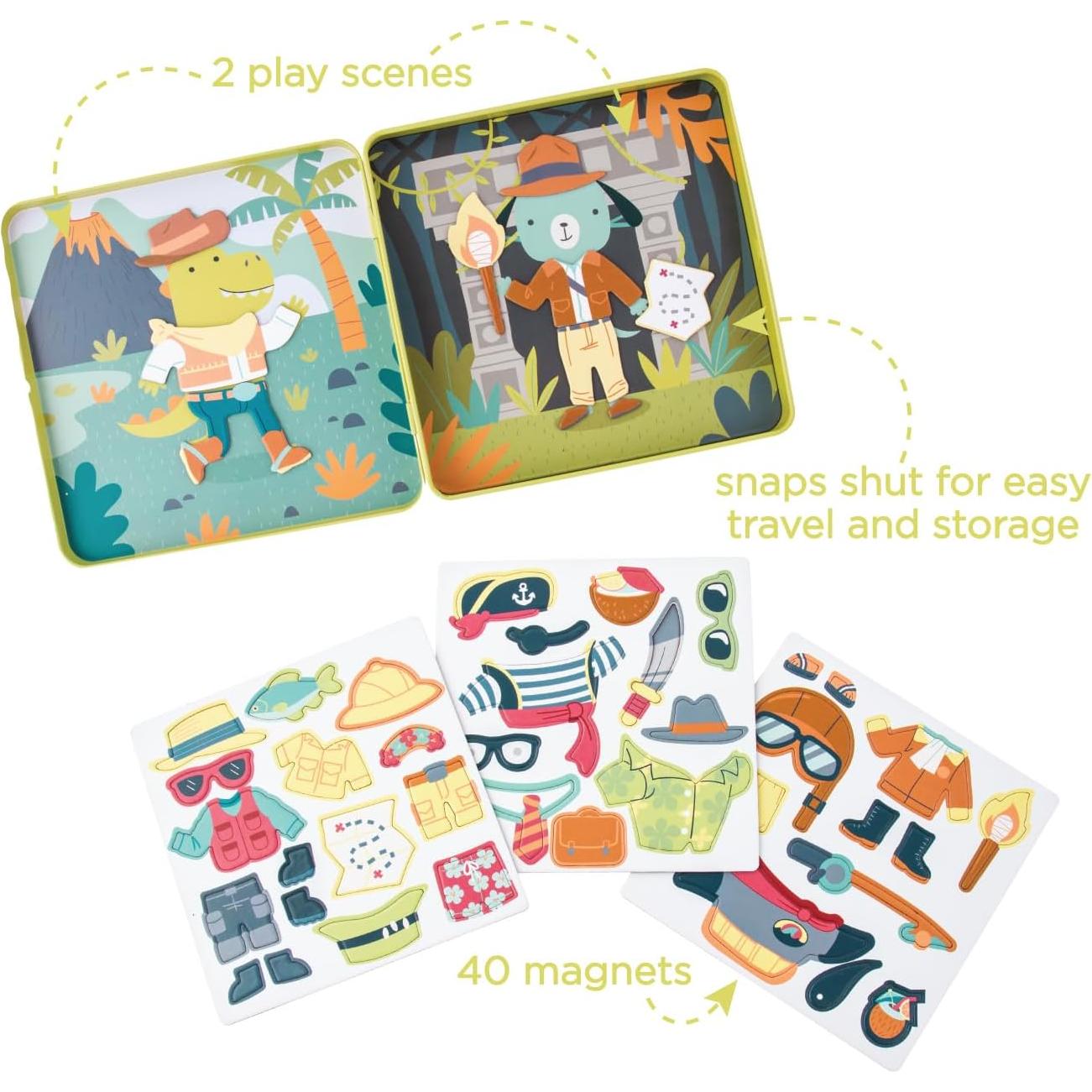 Muñecas Magnéticas Stephen Joseph 40 Piezas Juego Creativo