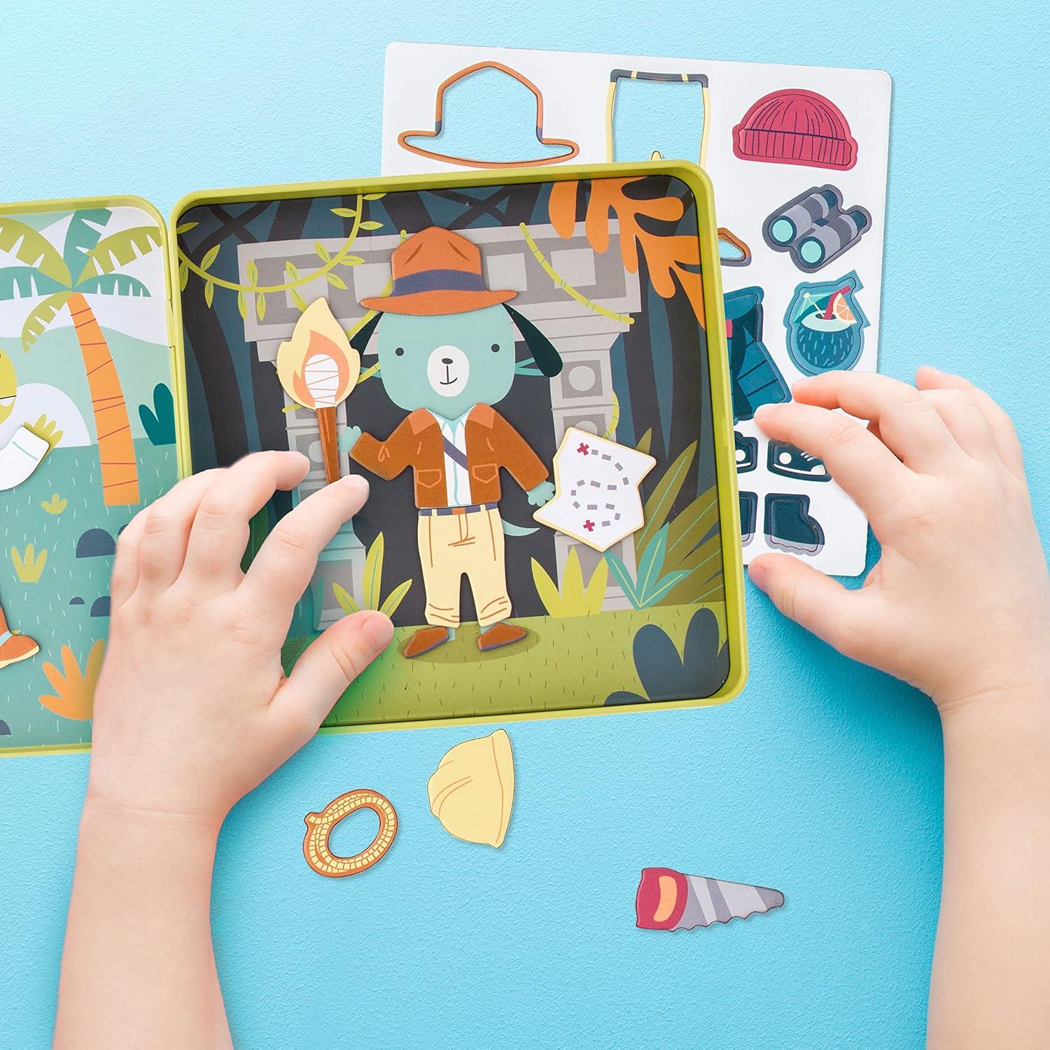 Muñecas Magnéticas Stephen Joseph 40 Piezas Juego Creativo