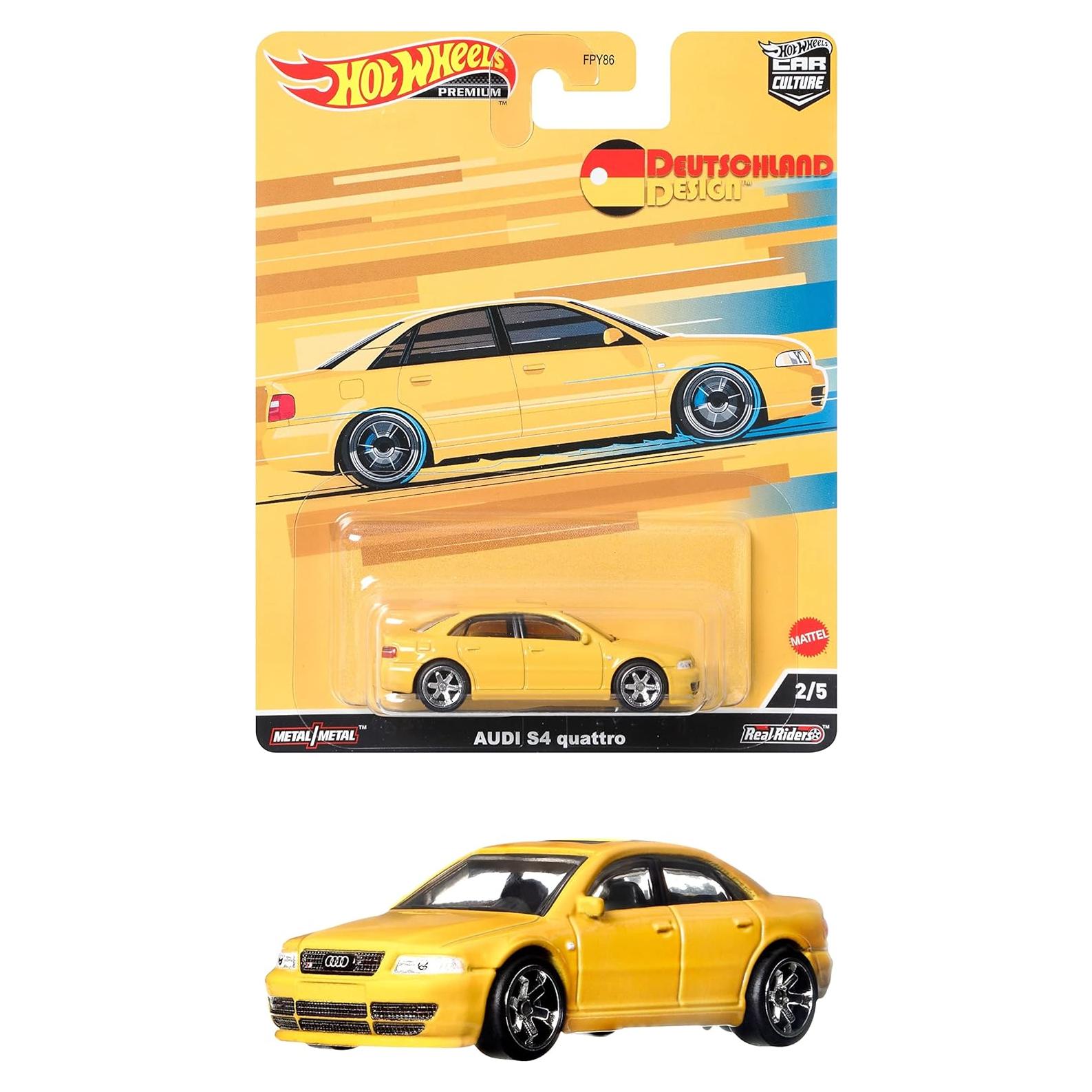 Hot Wheels Audi S4 Quattro 1:64 Metal Coleccionable