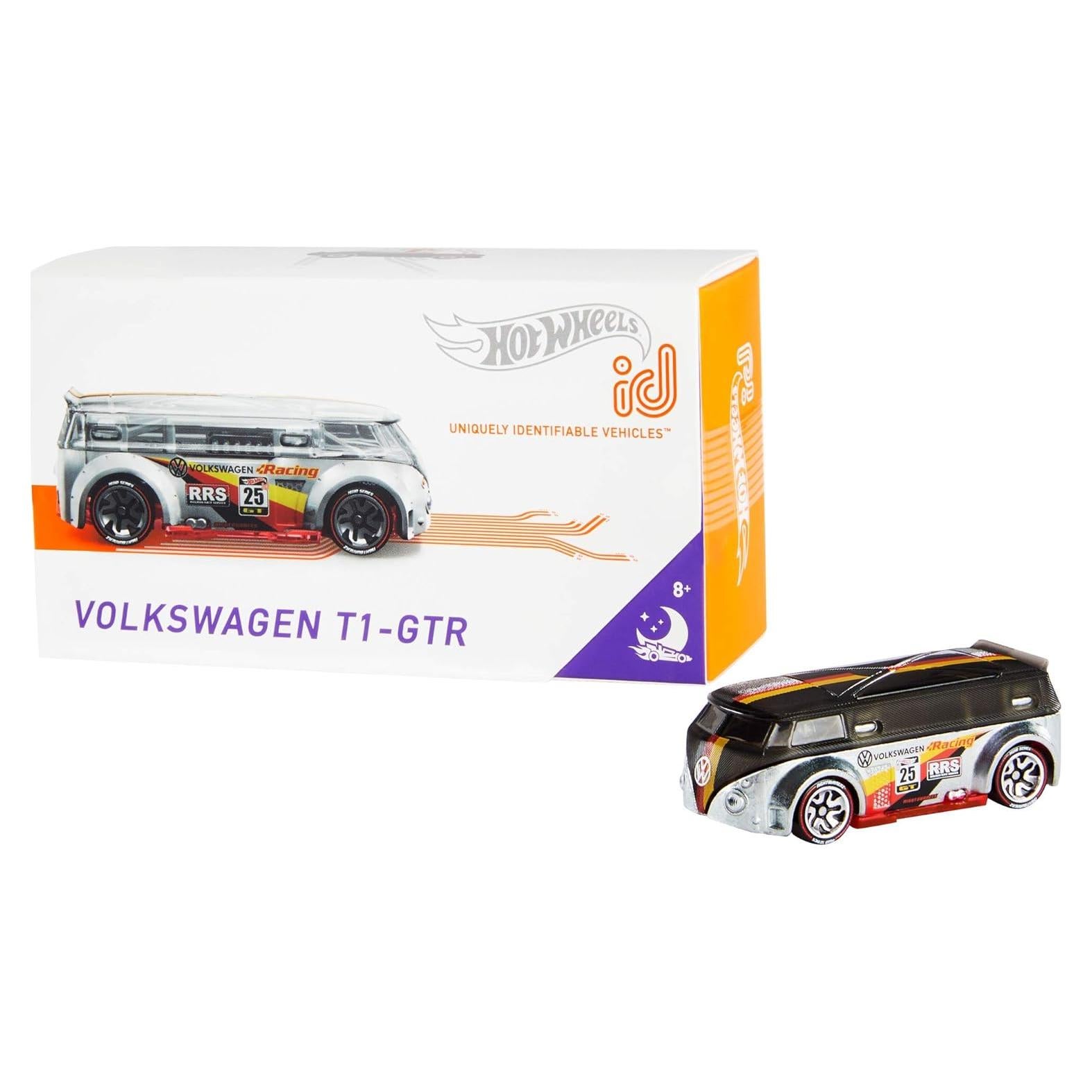 Hot Wheels id Volkswagen T1-R - Juguete Interactivo 10 cm