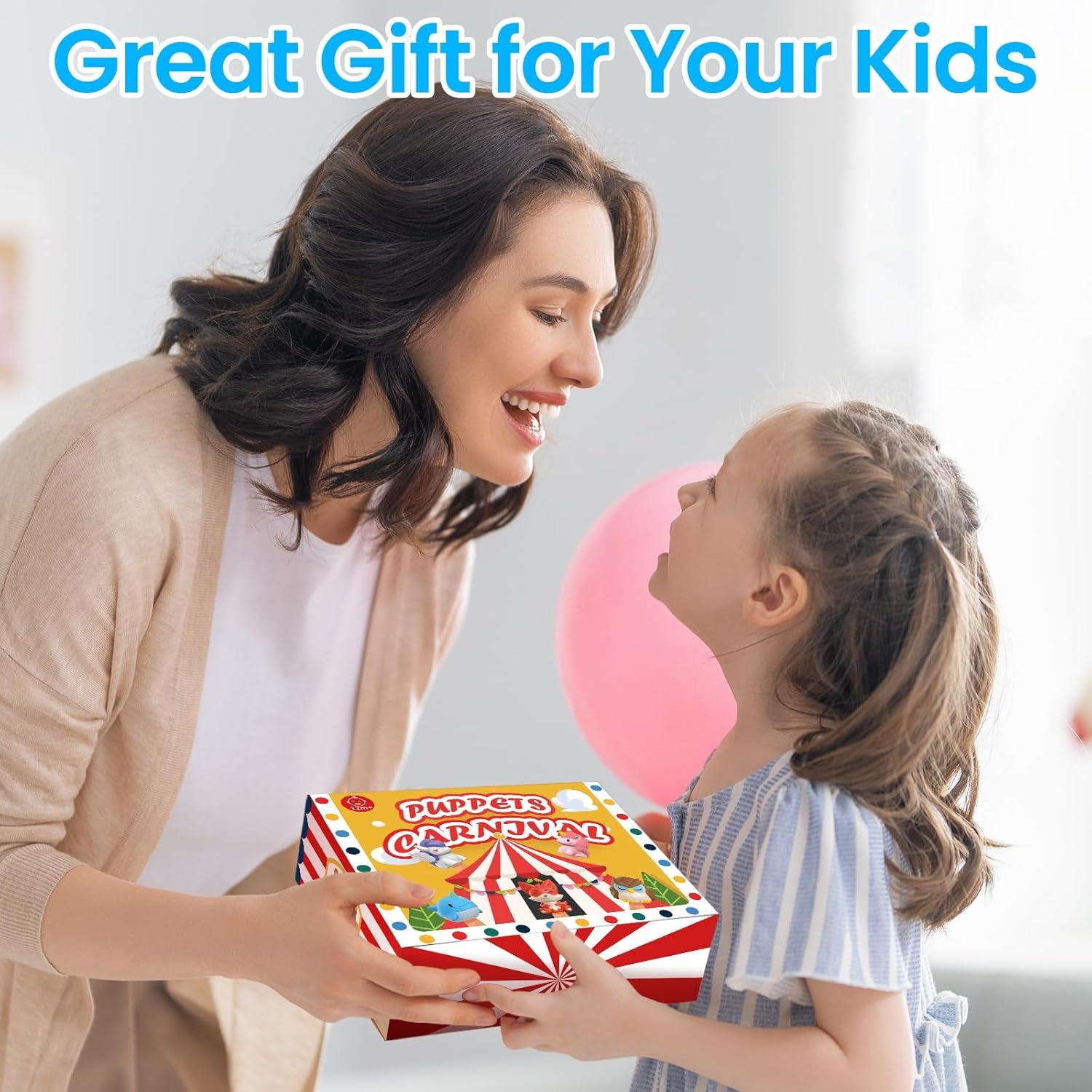 Títeres de Dedo Oriate 10 Pcs Juguetes para Niños