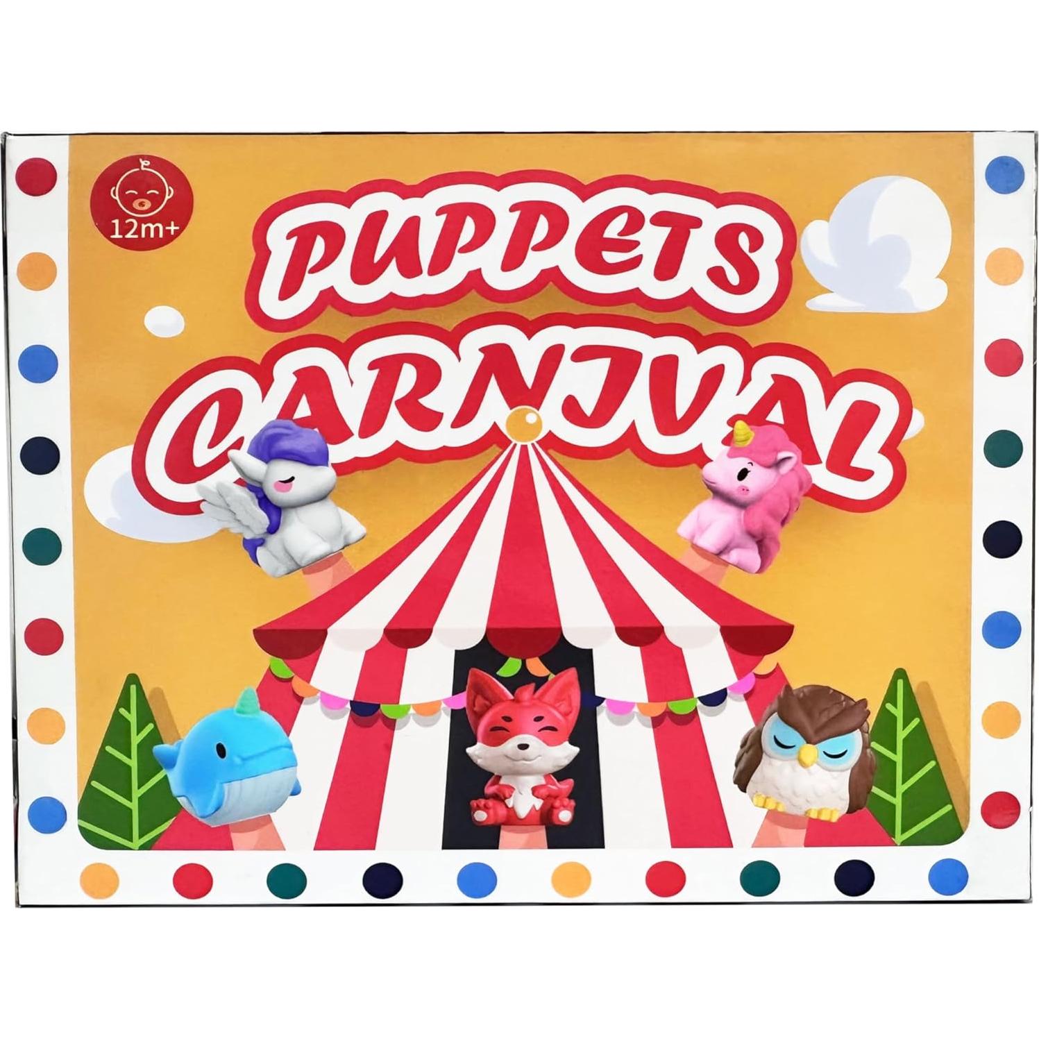 Títeres de Dedo Oriate 10 Pcs Juguetes para Niños