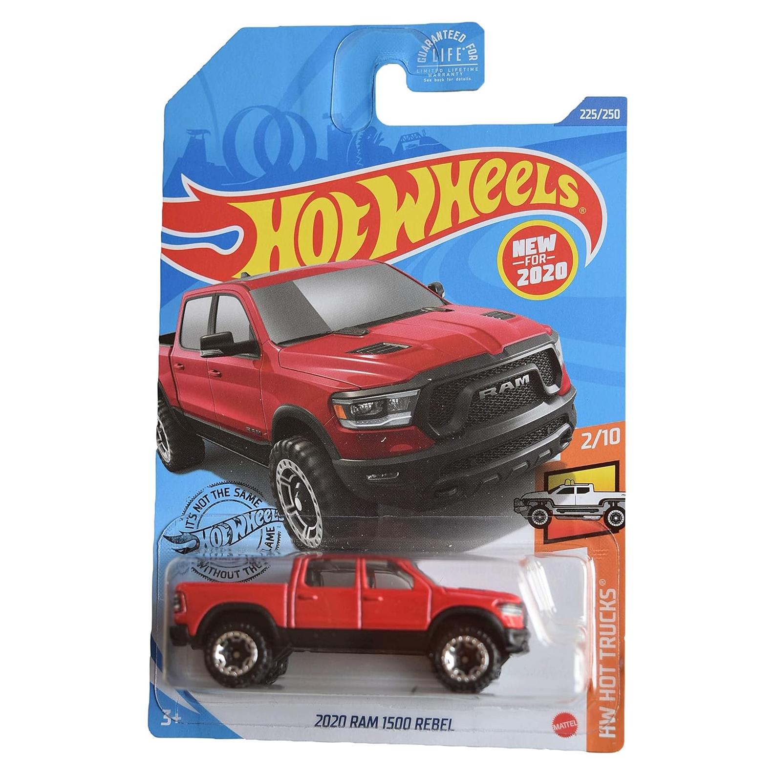 Hot Wheels Camión 2020 Ram 1500 Rebel Escala 1:64
