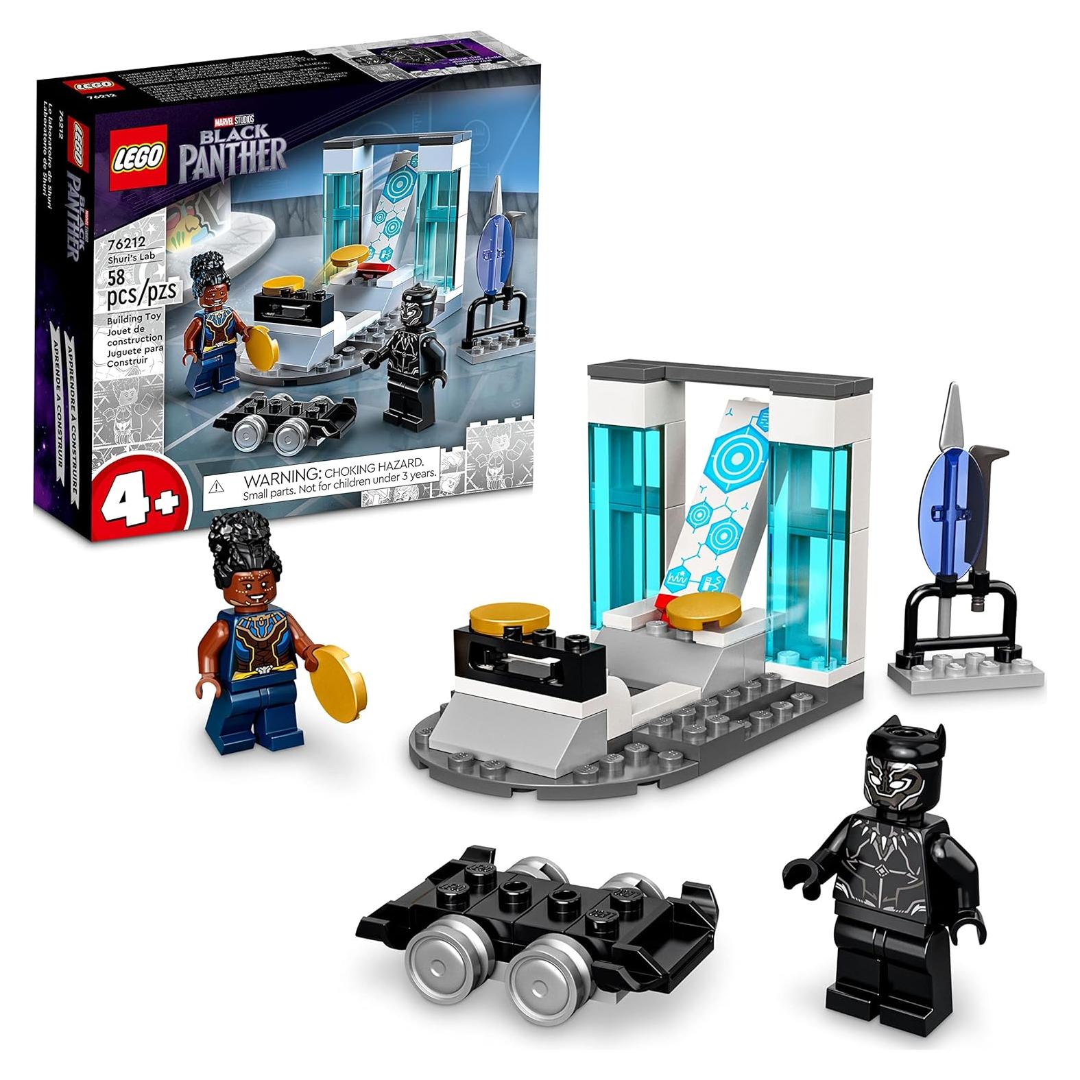 LEGO Marvel Laboratorio de Shuri 76212 con Minifiguras