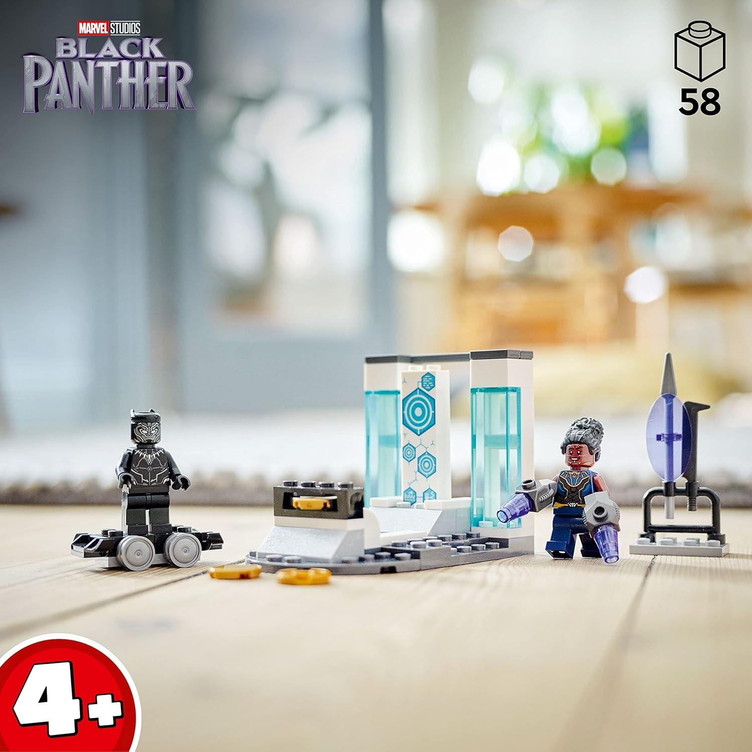 LEGO Marvel Laboratorio de Shuri 76212 con Minifiguras