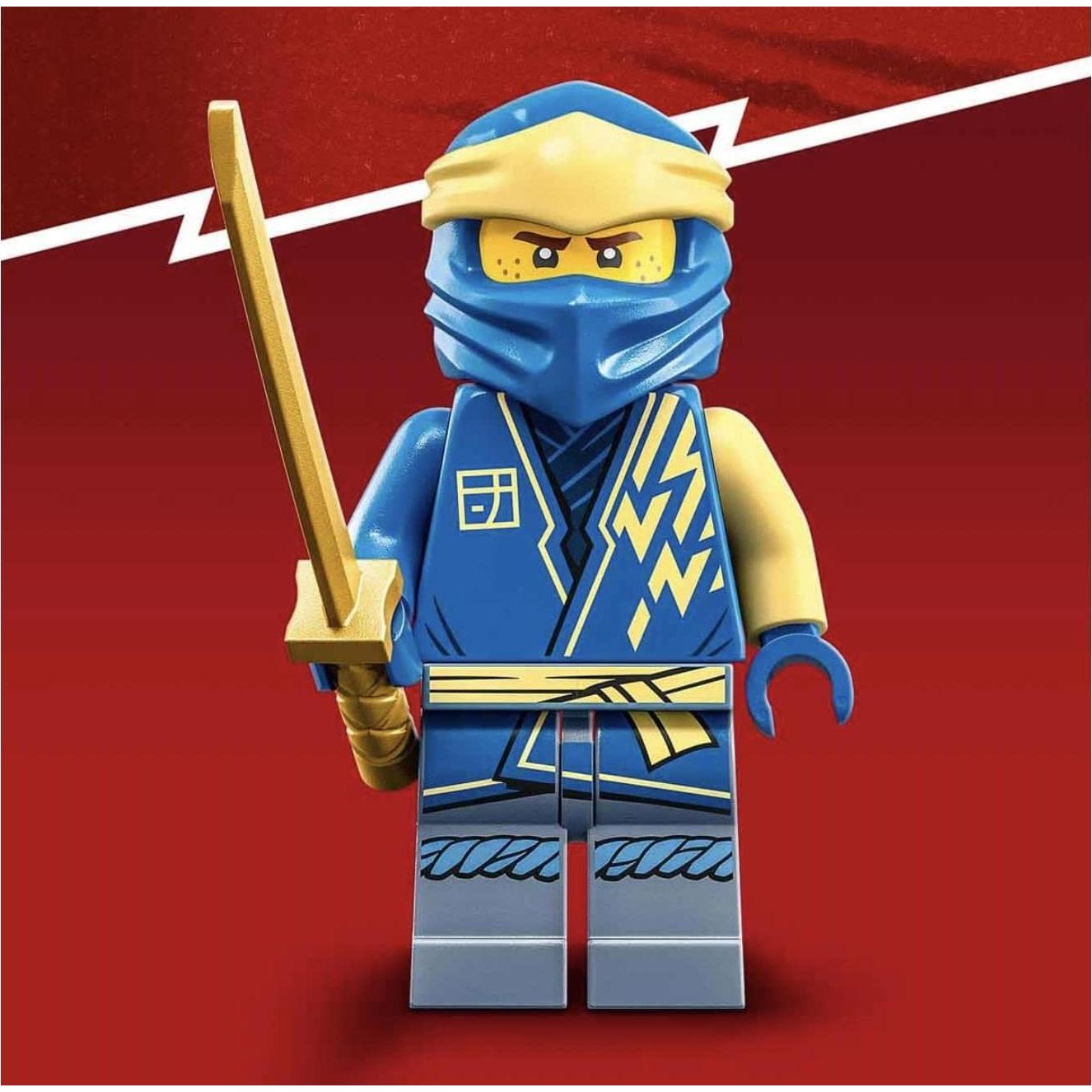 LEGO Ninjago Jet Trueno de Jay EVO 71784, Juguete 146 Piezas