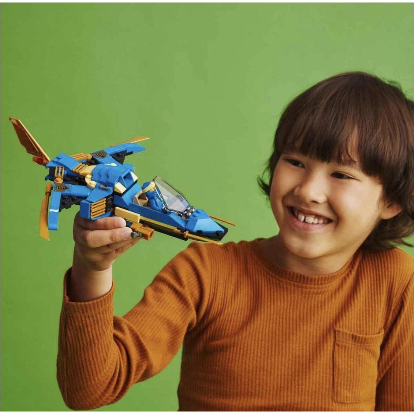 LEGO Ninjago Jet Trueno de Jay EVO 71784, Juguete 146 Piezas