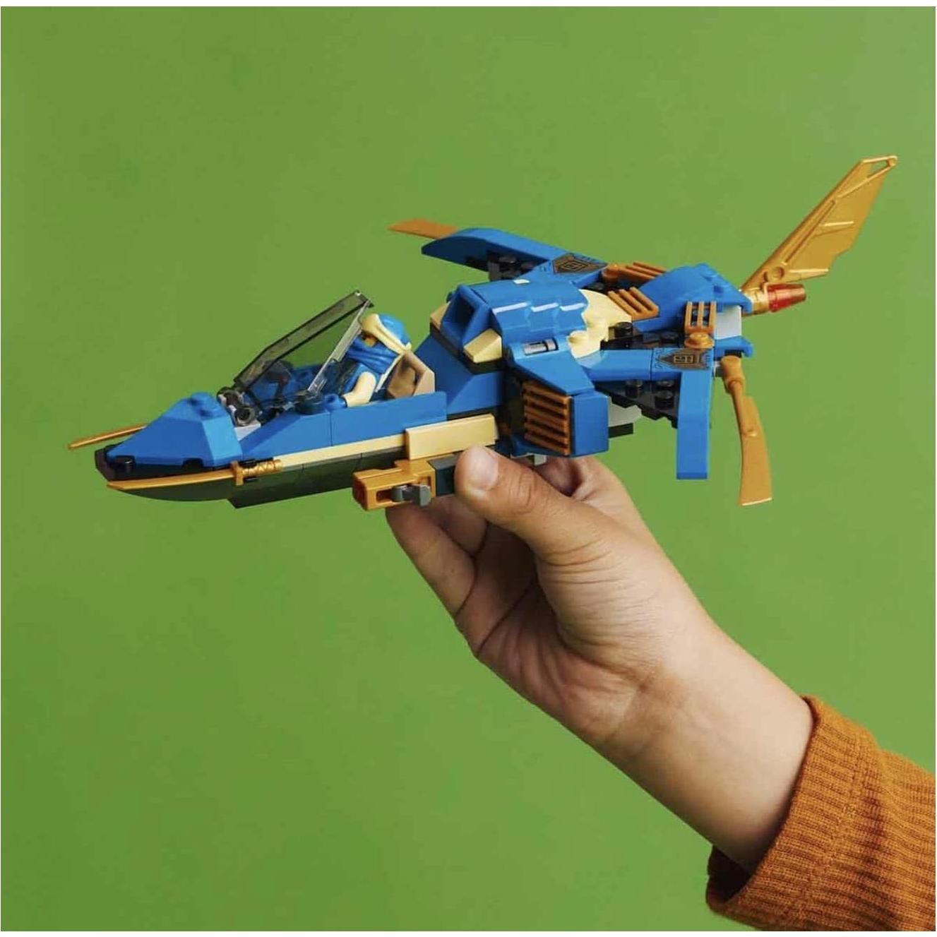 LEGO Ninjago Jet Trueno de Jay EVO 71784, Juguete 146 Piezas