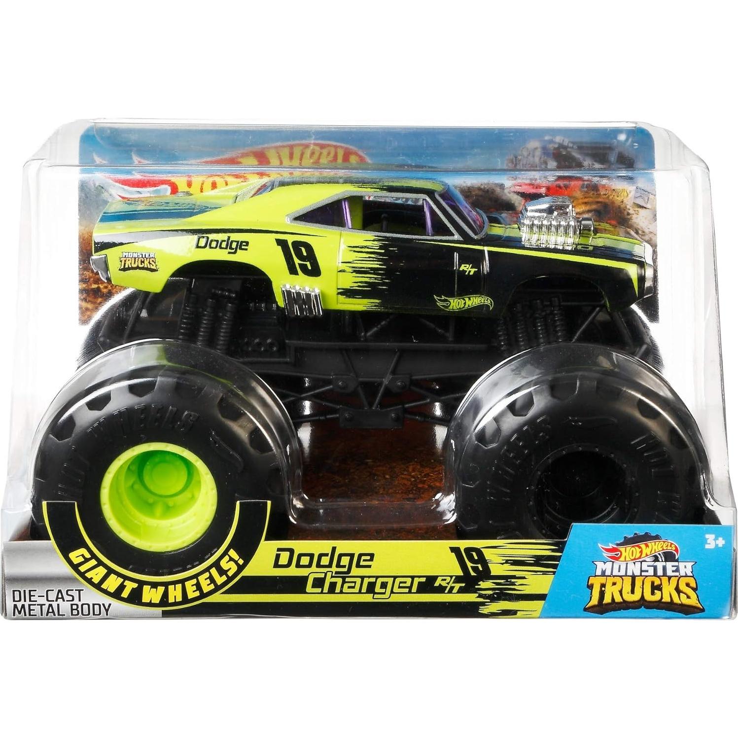 Hot Wheels Dodge Charger R/T 1970 Monster Truck 1:24