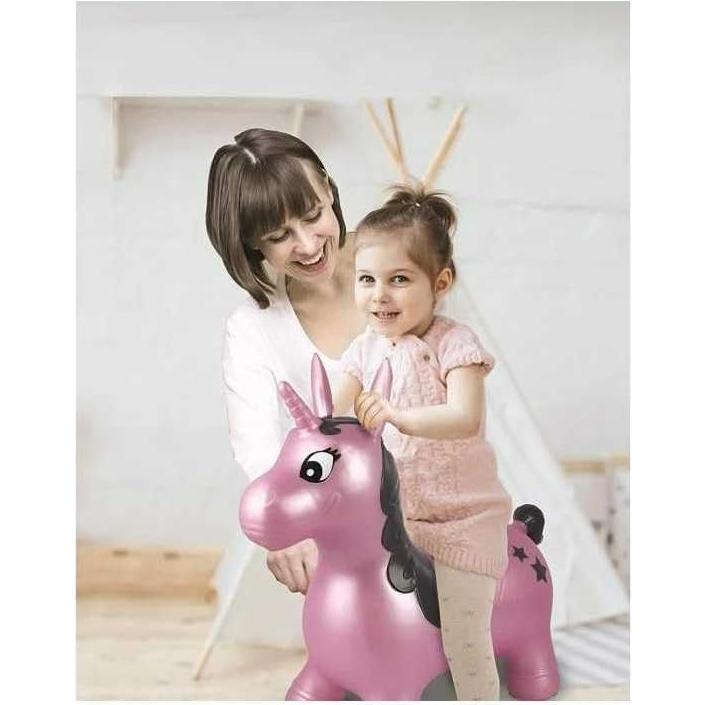 Unicornio Inflable Lexibook BG050UNI Rosa 50x45cm
