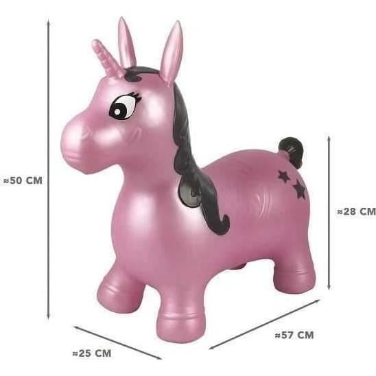 Unicornio Inflable Lexibook BG050UNI Rosa 50x45cm