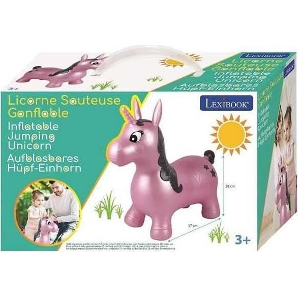 Unicornio Inflable Lexibook BG050UNI Rosa 50x45cm