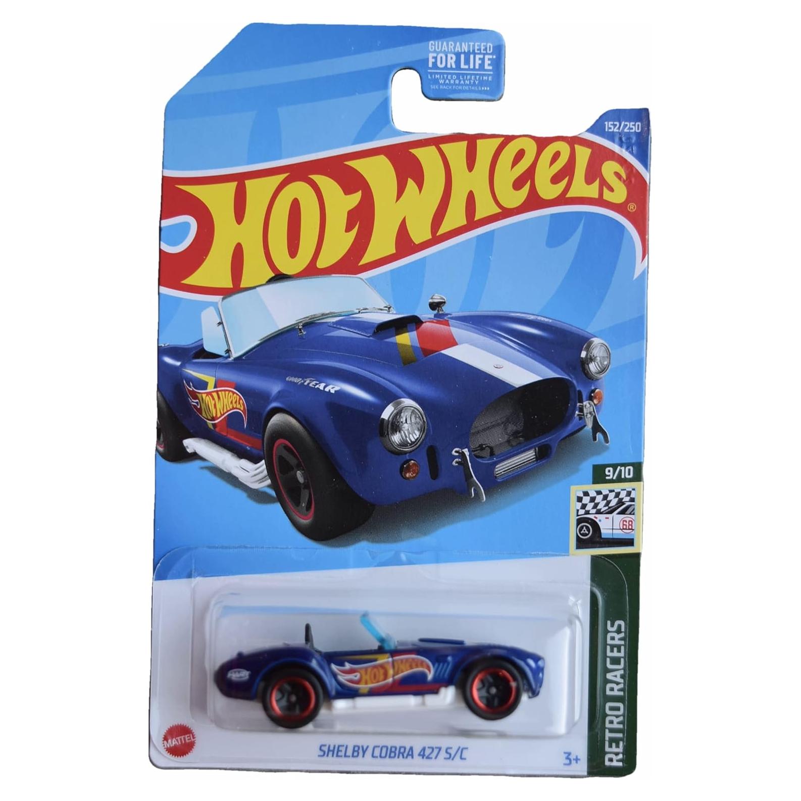 Hot Wheels Shelby Cobra 427 S/C Escala 1:64 Mattel