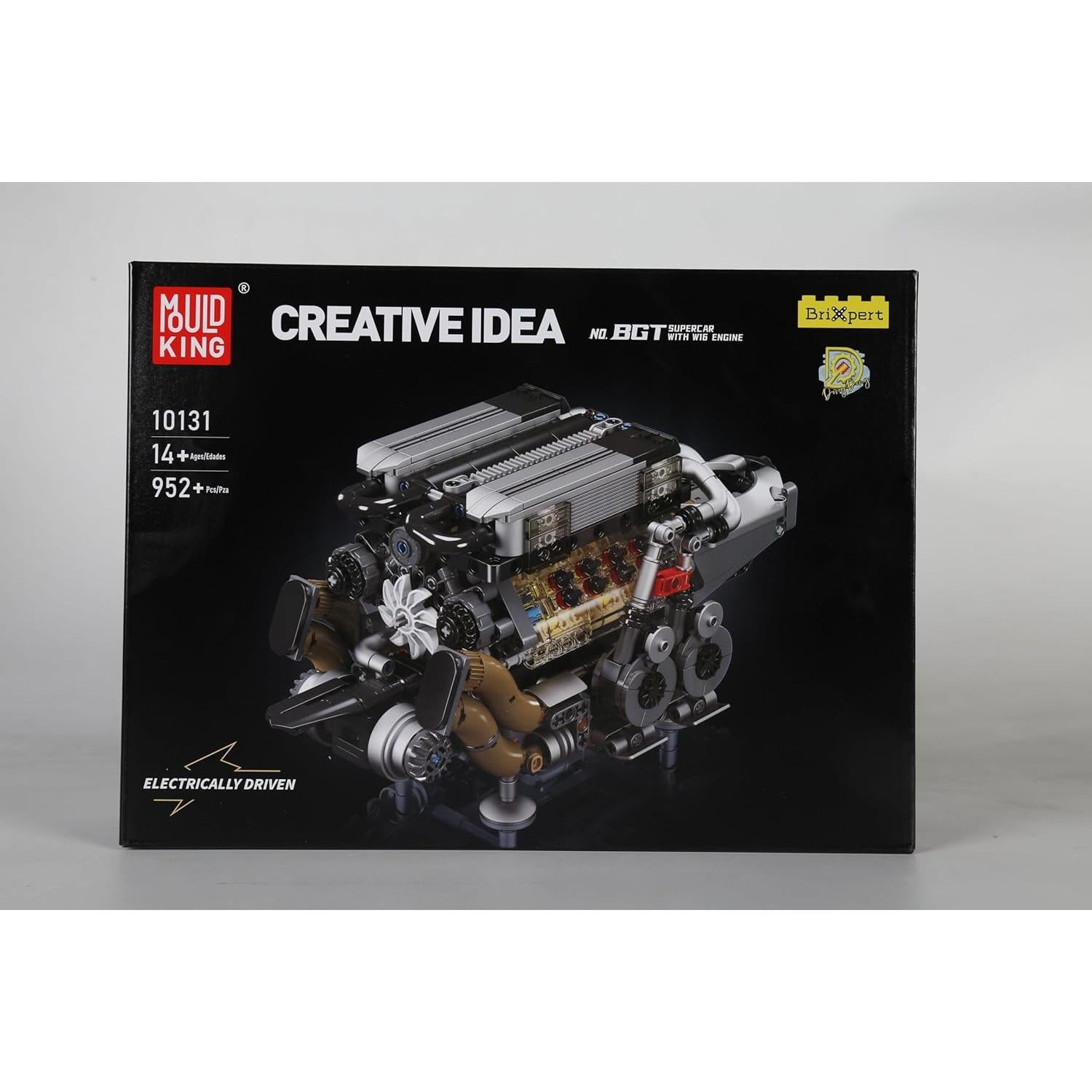 Kit de Construcción Motor W16 Mould King 952 - 952 Piezas