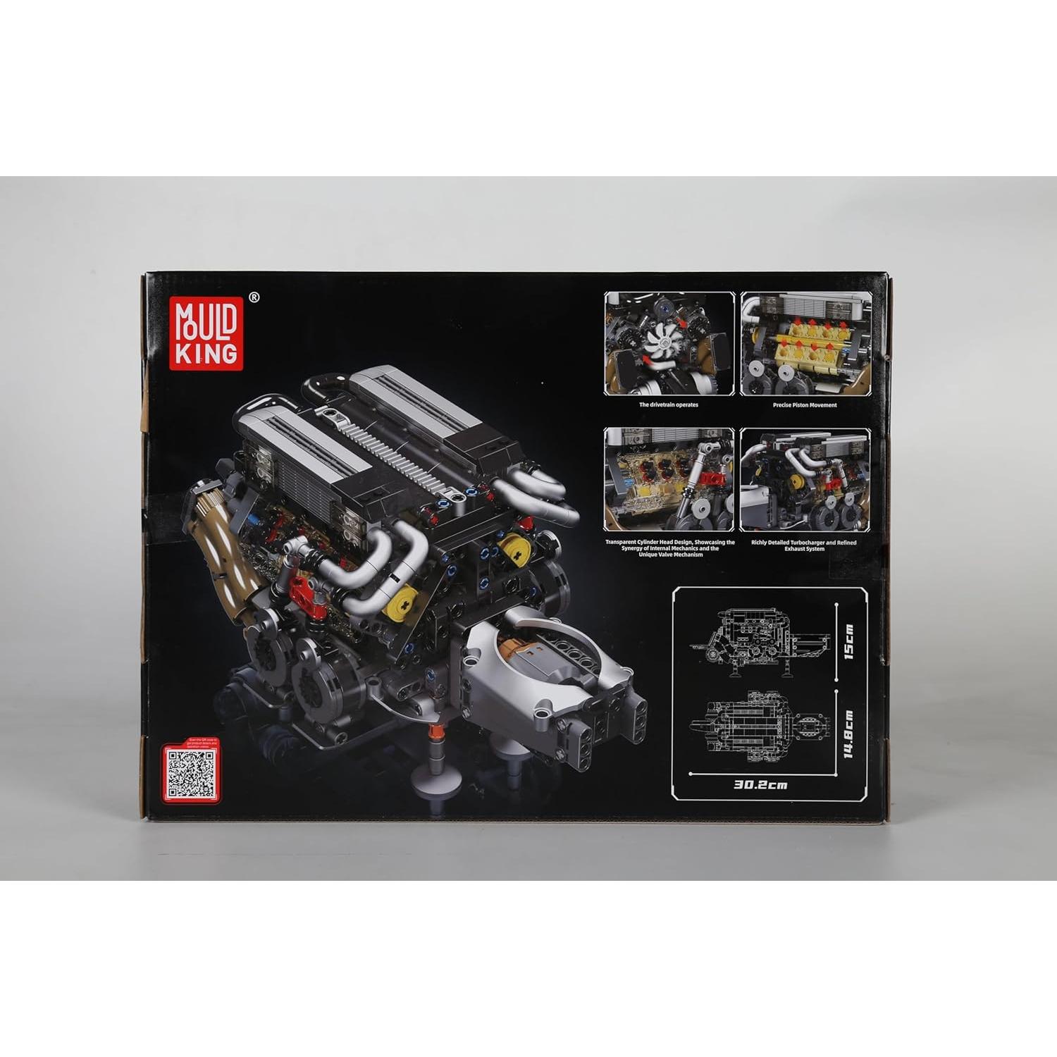 Kit de Construcción Motor W16 Mould King 952 - 952 Piezas