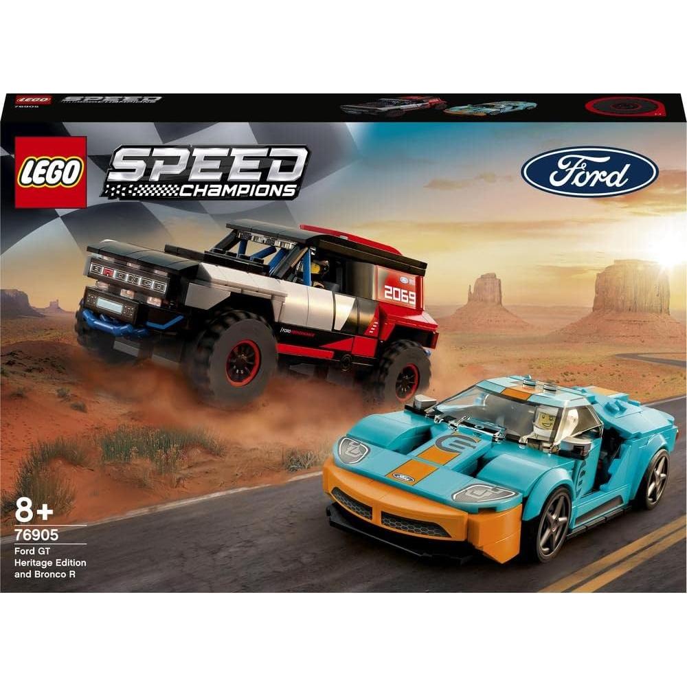 Lego Speed Champions Ford GT y Bronco R 76905 - 8+ años