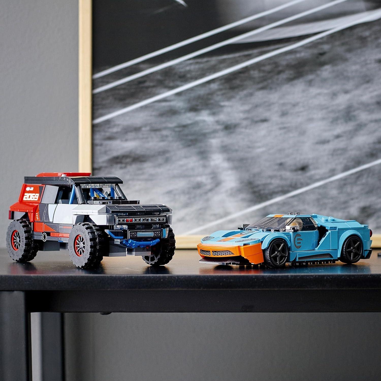 Lego Speed Champions Ford GT y Bronco R 76905 - 8+ años