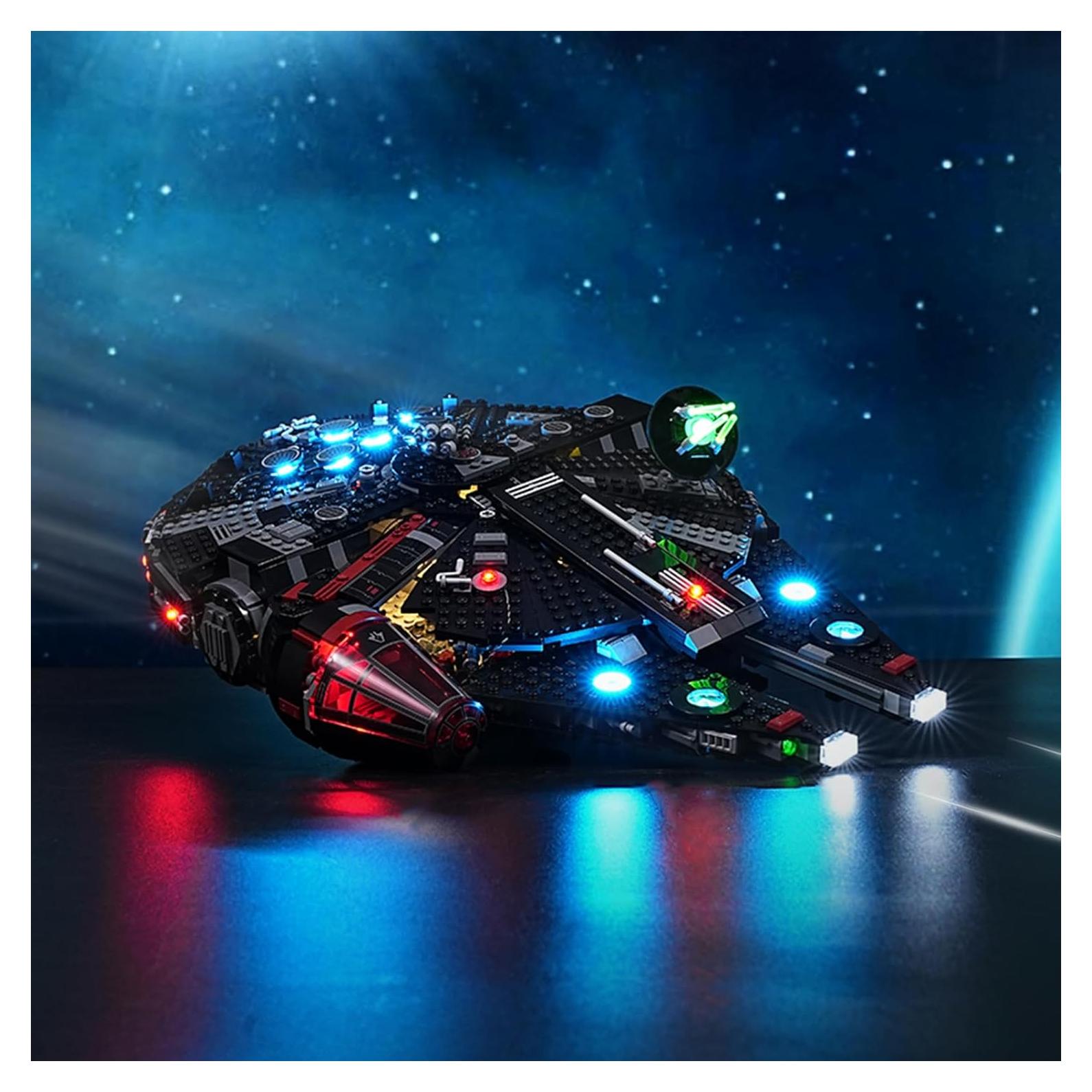 Kit de Luz LED BRIKSMAX para Lego 75389 El Halcón Oscuro