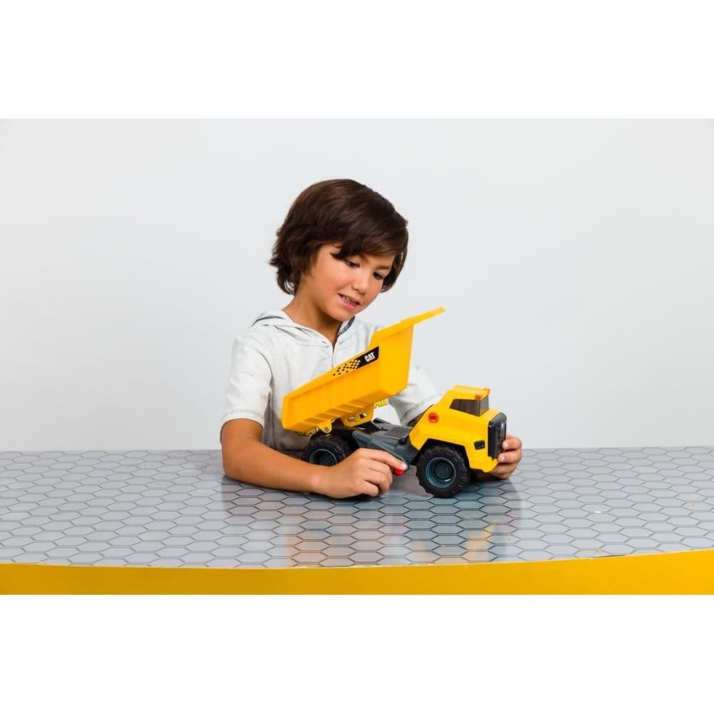 Camión Volquete CAT Power Haulers 2.0 con Luces y Sonidos