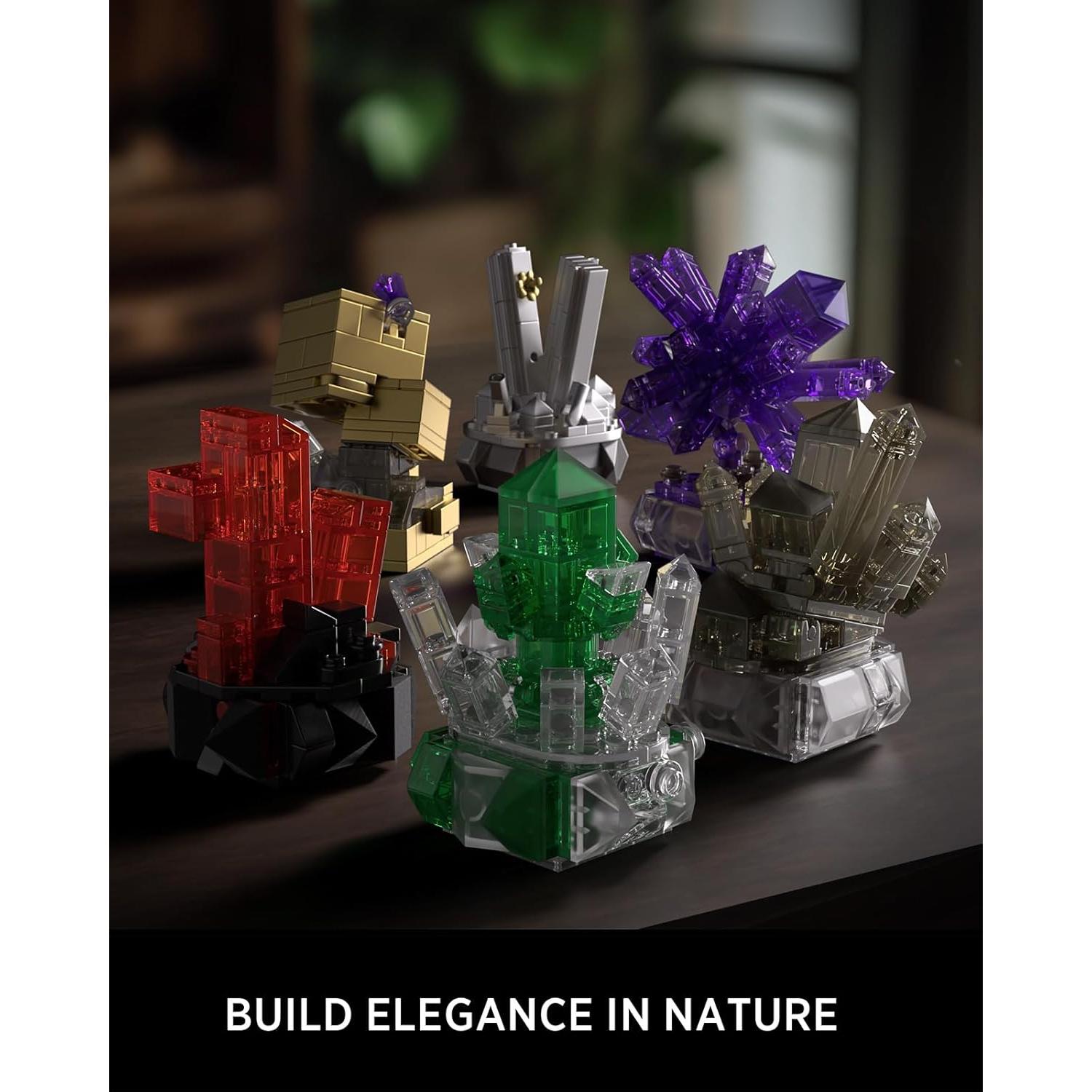 Set de Construcción de Rocas Geológicas Nifeliz 616 Piezas