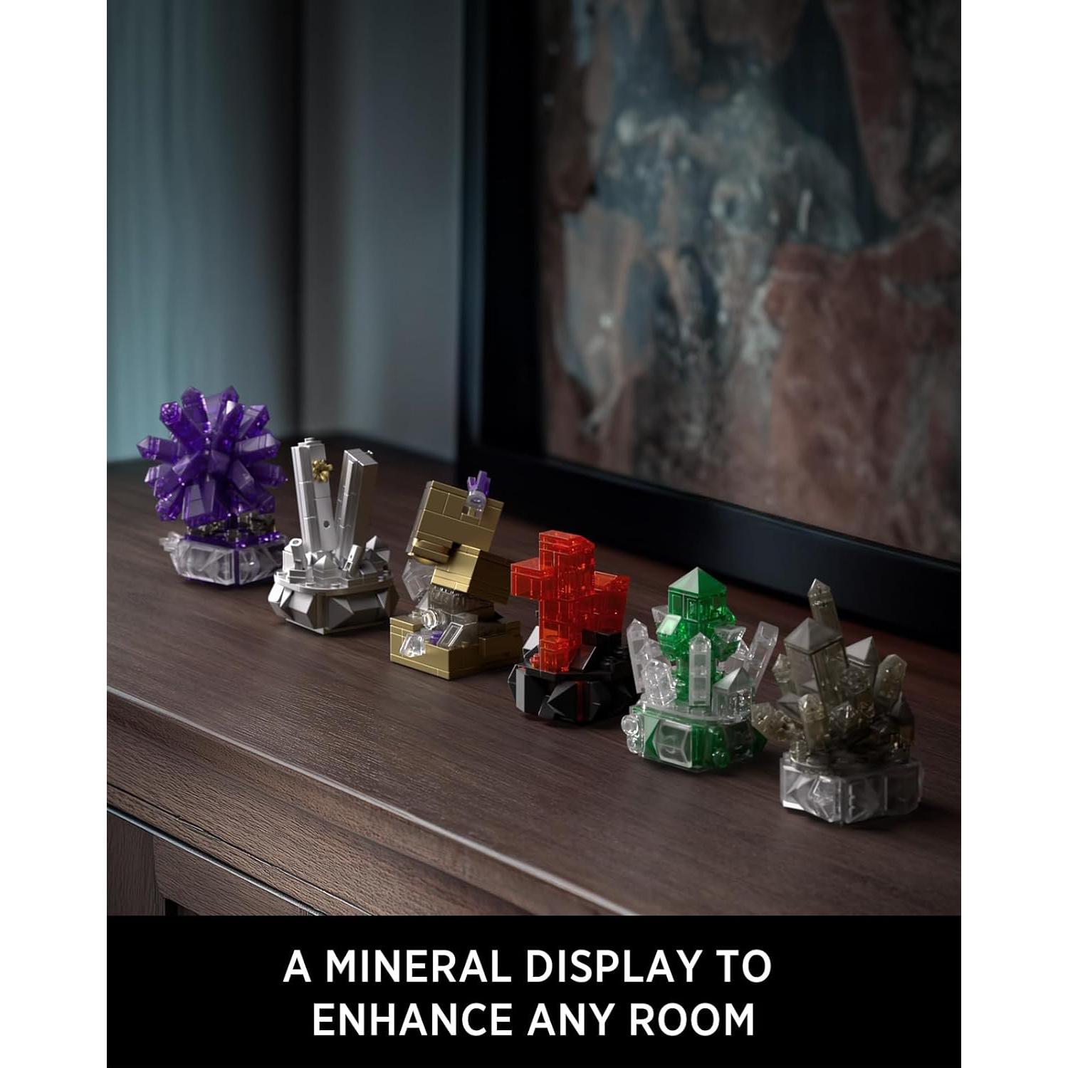 Set de Construcción de Rocas Geológicas Nifeliz 616 Piezas