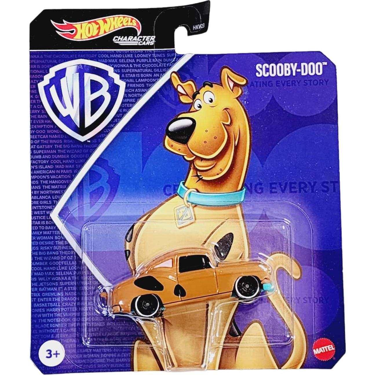 Conjunto de 6 Vehículos de Juguete Hot Wheels DC y Scooby