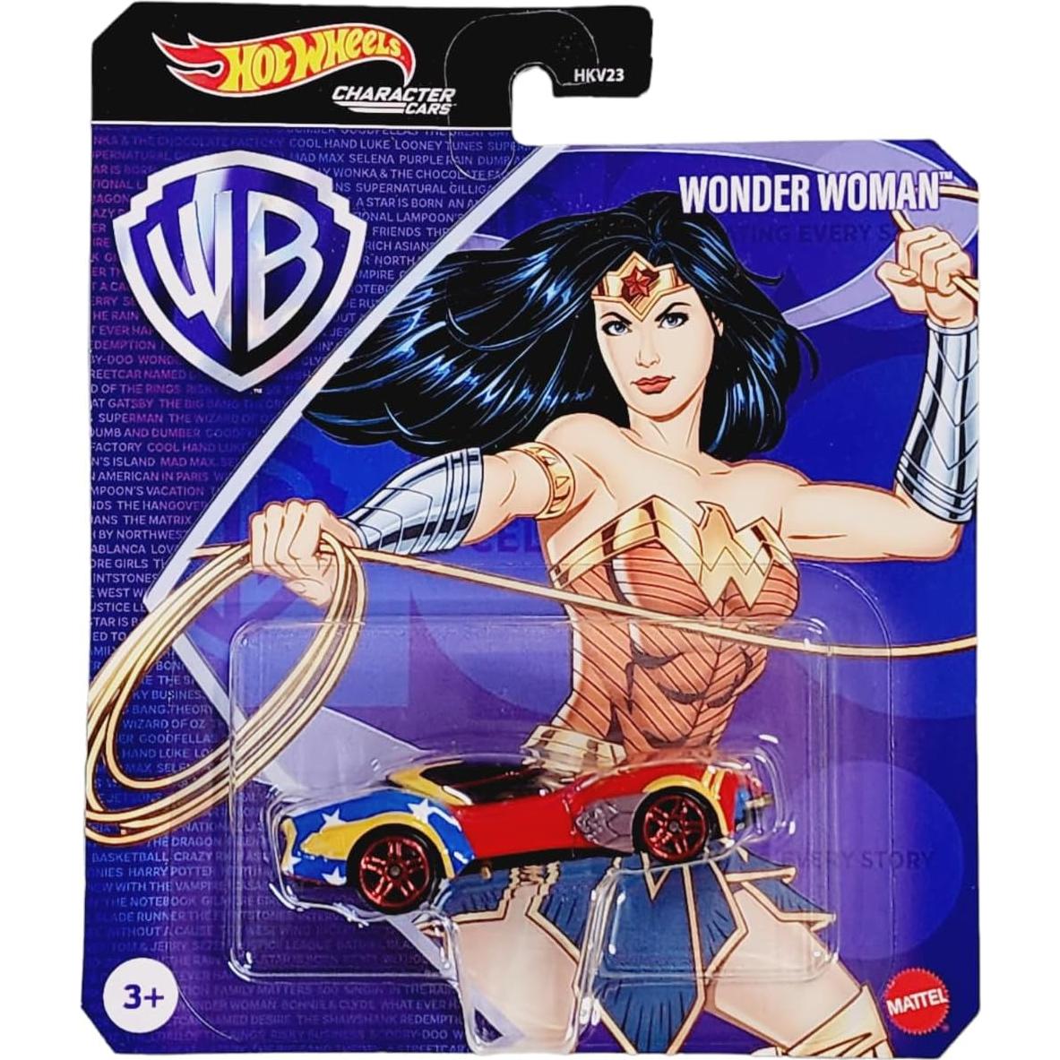 Conjunto de 6 Vehículos de Juguete Hot Wheels DC y Scooby