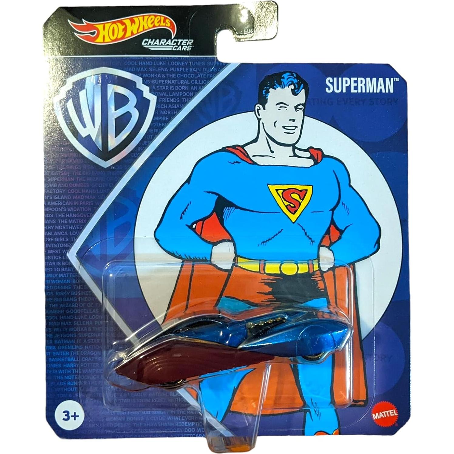 Conjunto de 6 Vehículos de Juguete Hot Wheels DC y Scooby