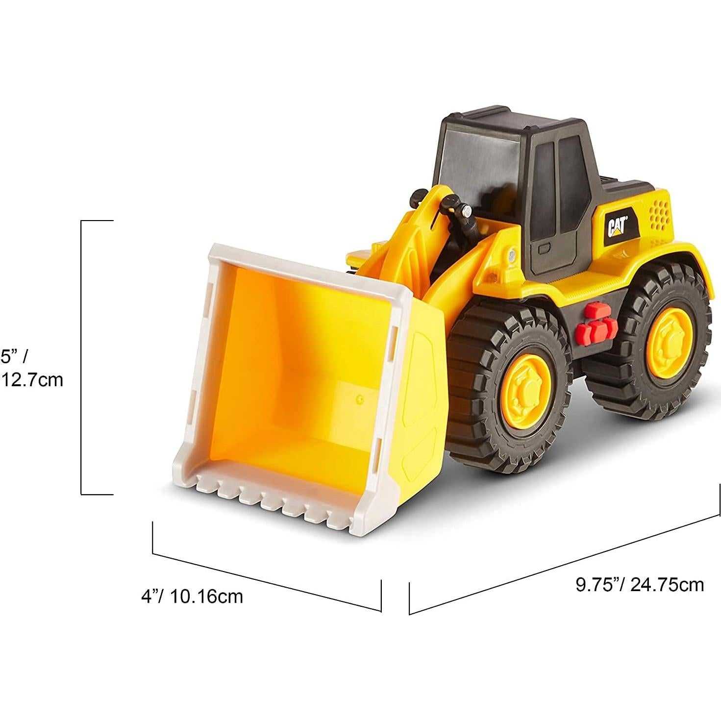 Cargadora Frontal CAT 10" con Luces y Sonidos - Juguete Educativo