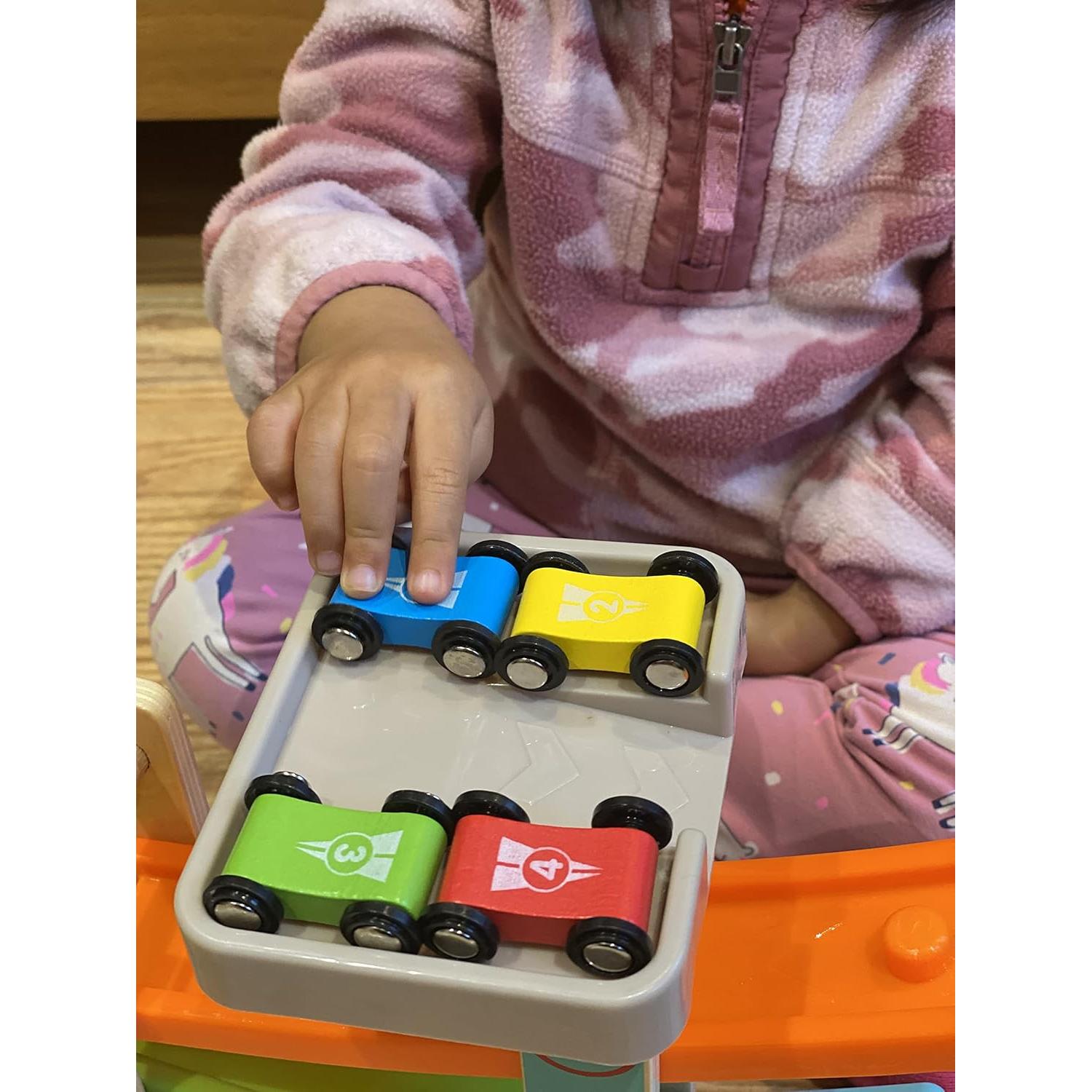 Set de 4 Coches de Madera Toys of Wood Oxford - Juguete Seguro