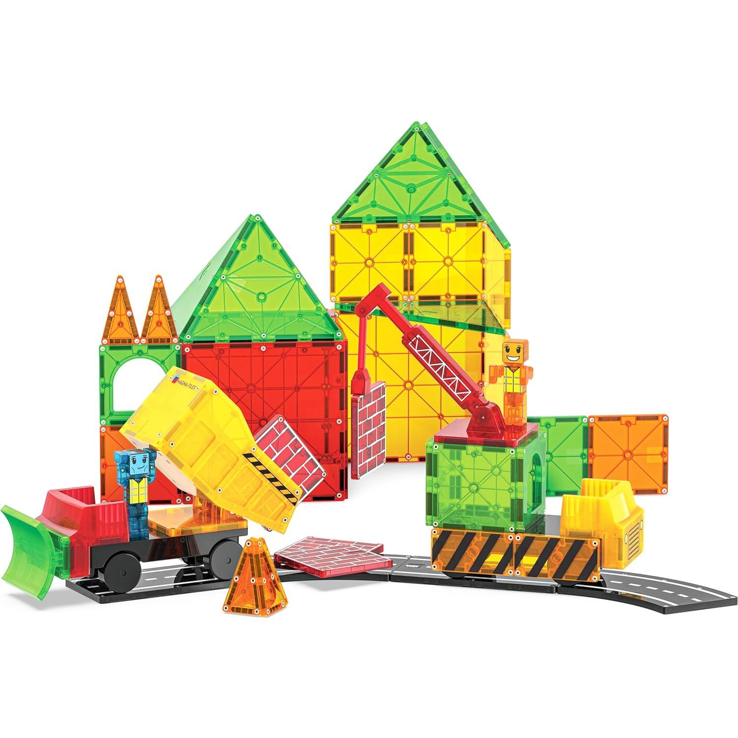 Set de Construcción Magnético MAGNA-TILES Constructor XL 50 Piezas