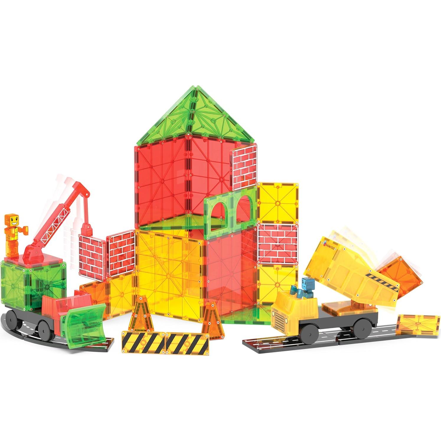 Set de Construcción Magnético MAGNA-TILES Constructor XL 50 Piezas