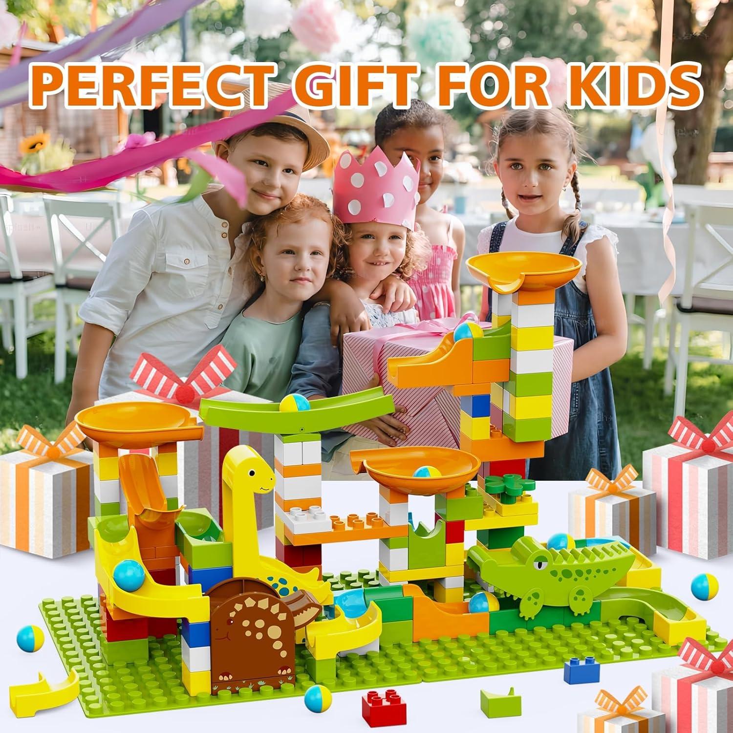 Carrera de Canicas de Dinosaurios YY LANDTOYS 138 Piezas