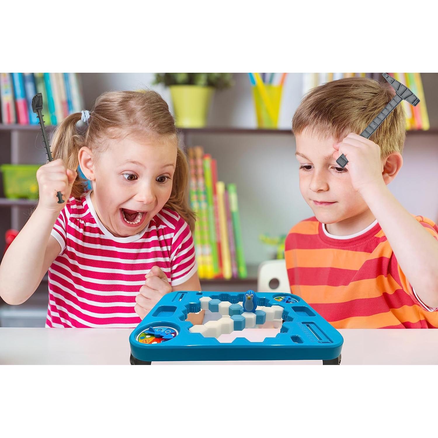 Juego de Mesa Salva Pingüino Meroqeel con Martillos y Cubos