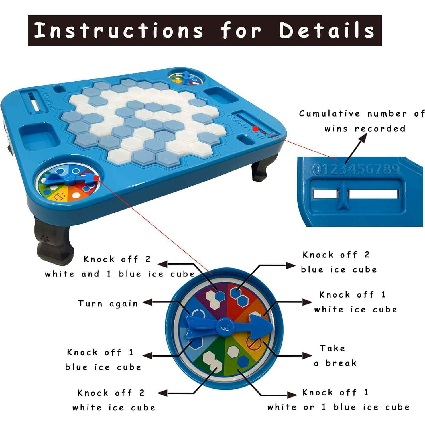 Juego de Mesa Salva Pingüino Meroqeel con Martillos y Cubos