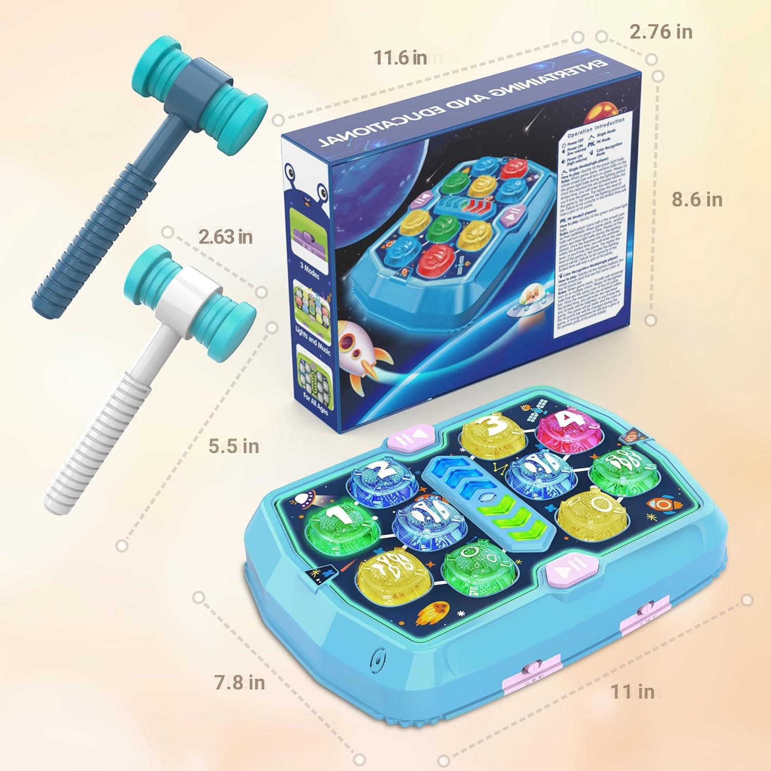 Juego de Martillo de Topo ANNKIE para Niños 3-10 Años